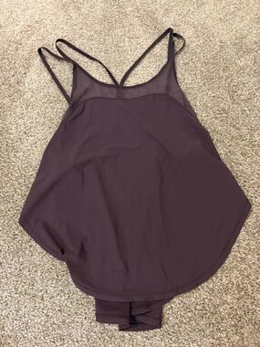 lululemon athletica Dark Plum Strappy Tank